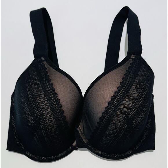 SPANX SPANX Smooth Brallelujah Lightly Lined Full Coverage Bra Black Size 32DD - Picture 2 of 11